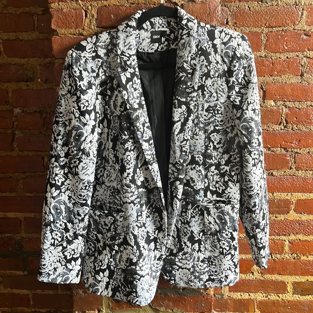 Two Piece Floral Suit Set